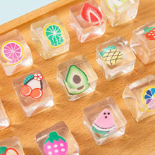 Load image into Gallery viewer, Ice Cube Squishy Toy - Clear Charm - PREORDER
