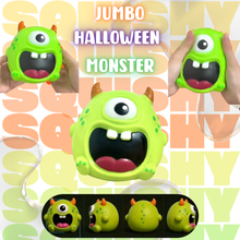 Load image into Gallery viewer, Squishy Toy - Halloween Jumbo Monster - PREORDER
