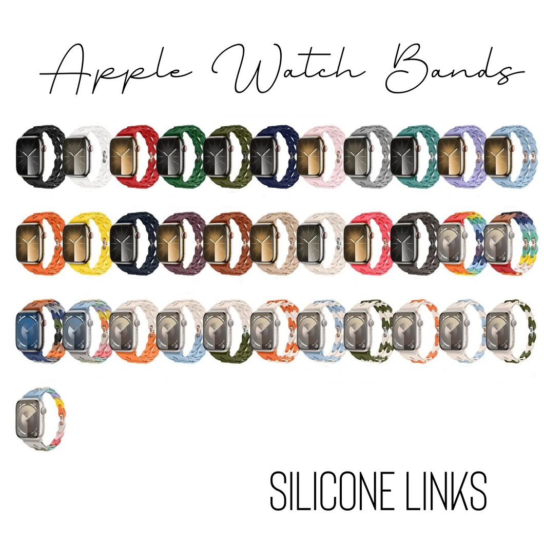 Watch Band - Silicone Link - PREORDER 7/23-7/26