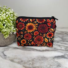 Load image into Gallery viewer, Mini Pouch - Moody Crimson Floral
