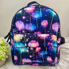 Load image into Gallery viewer, Mini Backpack - Rainbow Dandelion
