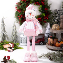 Load image into Gallery viewer, Telescopic Standing Christmas Decor - Pink &amp; White - PREORDER 10/3-10/6
