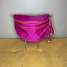 Load image into Gallery viewer, The Roni Nylon Crossbody - Solid Hot Pink
