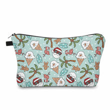 Load image into Gallery viewer, Pouch - Christmas Winter - Summer Ice Cream Snowman
