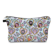 Load image into Gallery viewer, Pouch - Cat Paw Heart Meow Pastel
