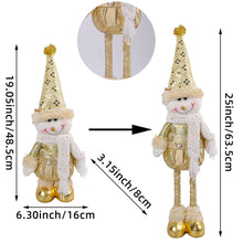 Load image into Gallery viewer, Telescopic Standing Christmas Decor - Gold - PREORDER 10/3-10/6
