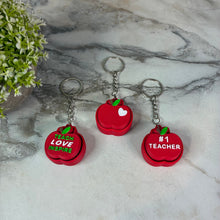 Load image into Gallery viewer, Keychain Clicker Toy - Apple Teacher
