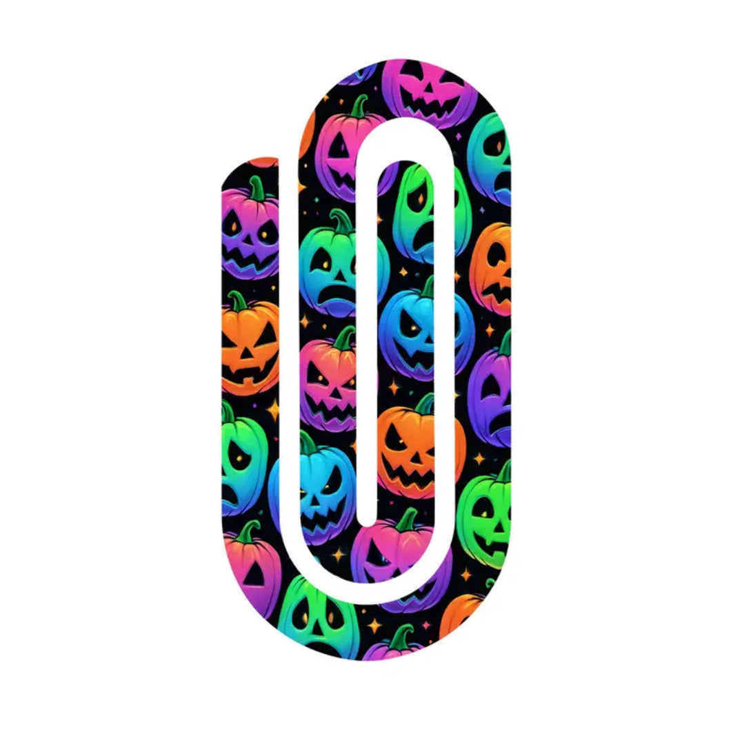 Jumbo Paperclip - Halloween - PREORDER 9/15-9/18