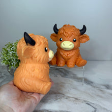 Load image into Gallery viewer, Squishy Toy - Jumbo Highland Cow

