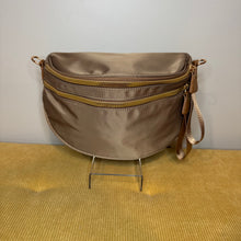 Load image into Gallery viewer, The Roni Nylon Crossbody - Solid Chocolate -
