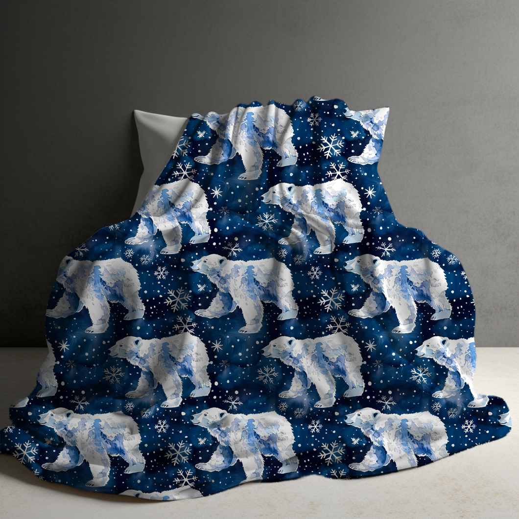 Blanket - Christmas - Polar Bear - PREORDER ENDS 10/10