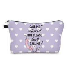 Load image into Gallery viewer, Pouch - Antisocial Call Me
