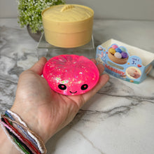 Load image into Gallery viewer, Squishy Toy - Viral Dumpling, Slow Rise Glitter - Pink

