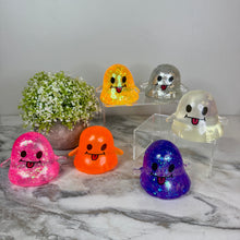 Load image into Gallery viewer, Squishy Toy - Halloween Glitter Ghost - PREORDER ends 7/12
