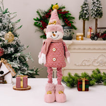 Load image into Gallery viewer, Telescopic Standing Christmas Decor - Pink &amp; Gold - PREORDER 10/3-10/6
