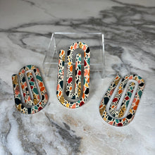 Load image into Gallery viewer, Jumbo Paperclip - Abstract Stones Brush Stroke

