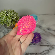 Load image into Gallery viewer, Squishy Toy - Glitter Hedgehog - PREORDER
