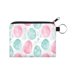 Load image into Gallery viewer, Mini Pouch - Easter - Eggs Pink Mint
