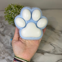 Load image into Gallery viewer, Squishy Toy - Giant Paw Taba - Blue White
