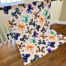 Load image into Gallery viewer, Blanket Halloween #33 - Halloween Bows - PREORDER ends 7/25
