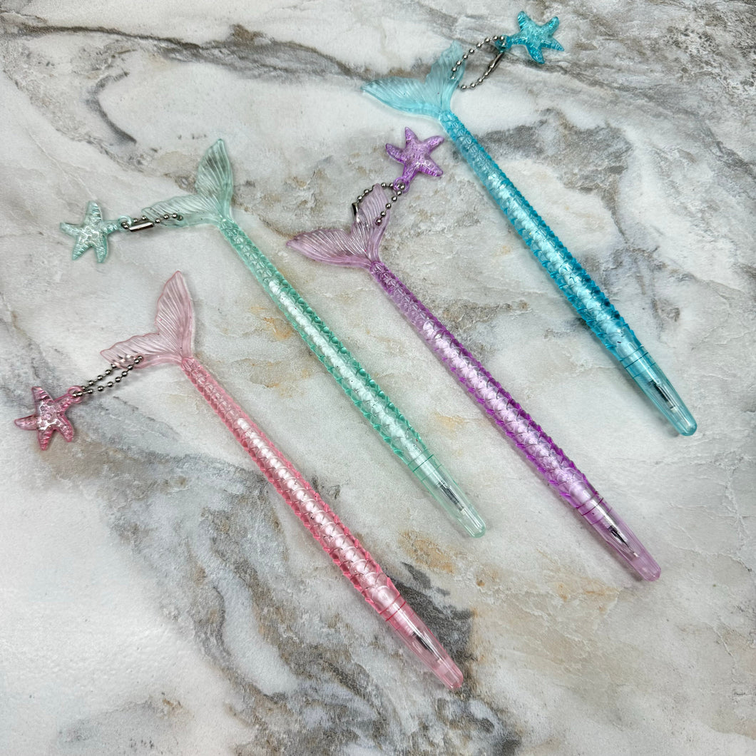 Mermaid Charm Pens