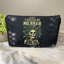 Load image into Gallery viewer, Pouch - Could Be Meaner Skeleton
