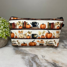 Load image into Gallery viewer, Pouch - Pumpkin Tea Book Shelf
