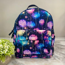 Load image into Gallery viewer, Mini Backpack - Rainbow Dandelion
