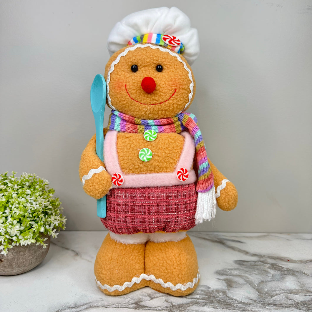 Telescopic Standing Christmas Decor - Gingerbread - PREORDER 10/3-10/6