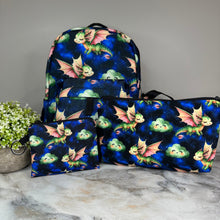 Load image into Gallery viewer, Mini Backpack, Pouch, &amp; Mini Pouch Bundled Set - Dragon Cloud
