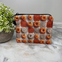 Load image into Gallery viewer, Mini Pouch - Knit Pumpkin
