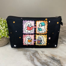 Load image into Gallery viewer, Pouch - Halloween - Ghost Book Stamps
