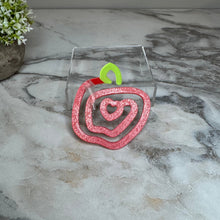 Load image into Gallery viewer, Jumbo Paperclip - Apple Shaped Apple - PREORDER
