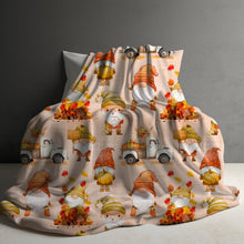 Load image into Gallery viewer, Blanket Halloween #32 - Fall Gnomes - PREORDER ends 7/25
