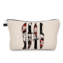 Load image into Gallery viewer, Pouch - Halloween - Scary Movie Knives
