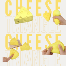 Load image into Gallery viewer, Stress Squishy Toy - Cheese - PREORDER
