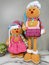 Load image into Gallery viewer, Telescopic Standing Christmas Decor - Gingerbread - PREORDER 10/3-10/6
