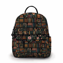 Load image into Gallery viewer, Mini Backpack - Book Roses - PREORDER
