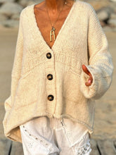Load image into Gallery viewer, Pocketed V-Neck Button Up Cardigan
