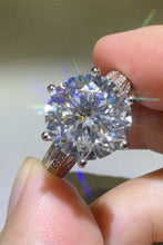 Load image into Gallery viewer, 5 Carat Moissanite 925 Sterling Silver Ring

