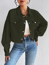 Load image into Gallery viewer, Honey Snap Down Long Sleeve Jacket
