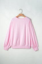 Load image into Gallery viewer, Valentine’s Day HUG AND KISSES Round Neck Sweatshirt

