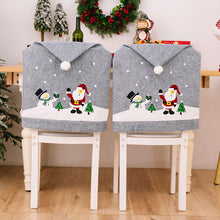 Load image into Gallery viewer, Christmas Pattern Chair Cover
