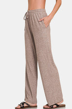 Load image into Gallery viewer, Zenana Drawstring Wide Leg Pants with Side Pockets
