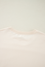 Load image into Gallery viewer, Slit Color Block Long Sleeve Sweatshirt
