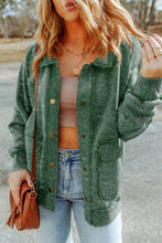 Load image into Gallery viewer, Snap Down Flap Pocket Long Sleeve Shacket
