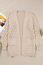 Load image into Gallery viewer, Open Front Long Sleeve Cardigan
