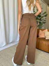 Load image into Gallery viewer, RFM Full Size High Rise Garment Dye Wide Leg Jeans
