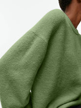Load image into Gallery viewer, Round Neck Drop Shoulder Sweater
