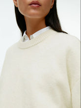 Load image into Gallery viewer, Round Neck Drop Shoulder Sweater

